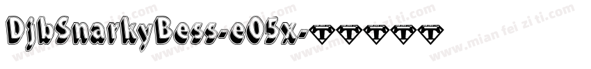 DjbSnarkyBess-eO5x字体转换
