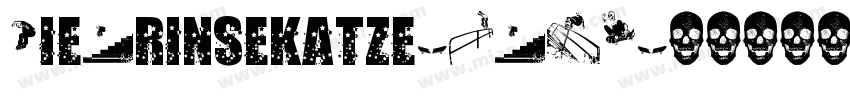 DieGrinsekatze-WGAO字体转换