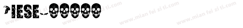 Diese字体转换
