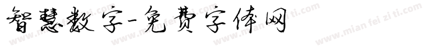 智慧数字字体转换