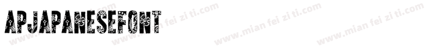 APJapanesefont字体转换