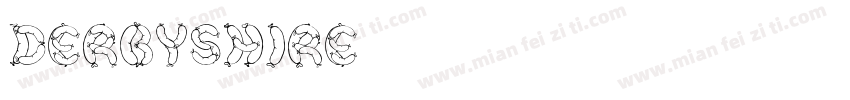 Derbyshire字体转换