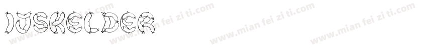IJSKELDER字体转换