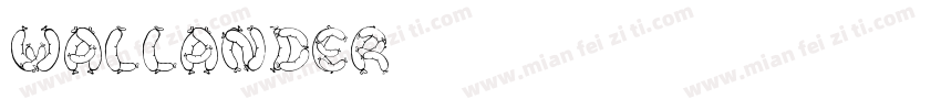 Wallander字体转换