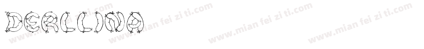 derllina字体转换