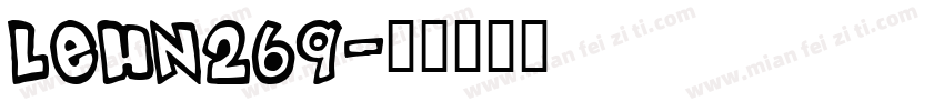 LEHN269字体转换