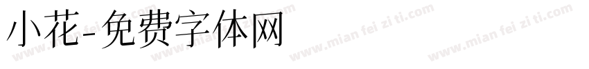 小花字体转换