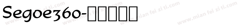 Segoe360字体转换