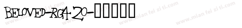 Beloved-rg42O字体转换