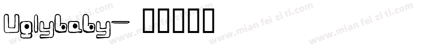 Uglybaby字体转换