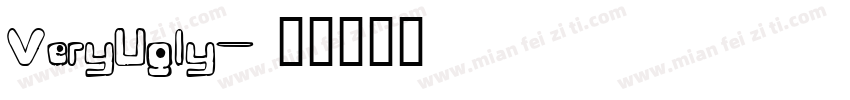 VeryUgly字体转换