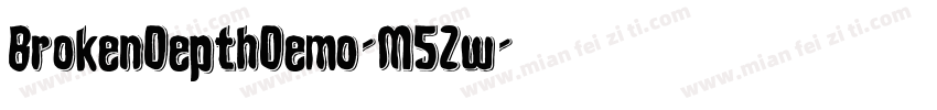 BrokenDepthDemo-M5Zw字体转换