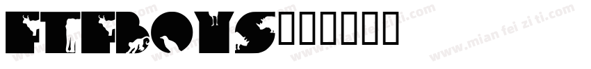 FTFBOYS字体转换