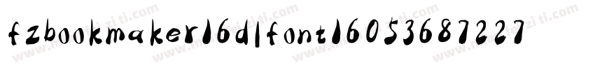 fzbookmaker16dlfont160536872277字体转换