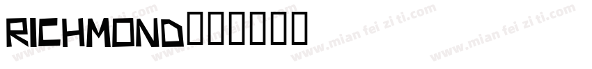 Richmond字体转换