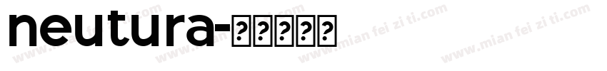 neutura字体转换