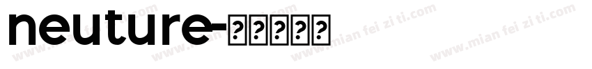 neuture字体转换