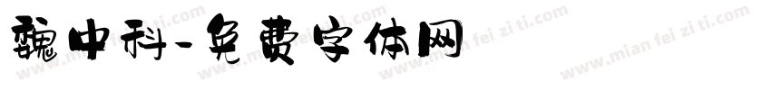 魏中科字体转换