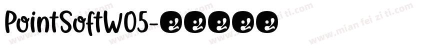 PointSoftW05字体转换