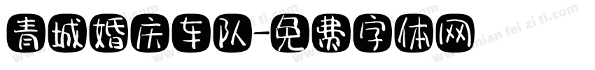 青城婚庆车队字体转换