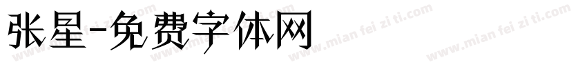 张星字体转换