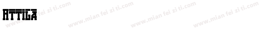 Attila字体转换