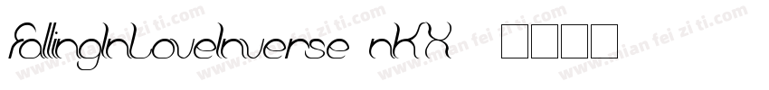 FallingInLoveInverse-nKX0字体转换