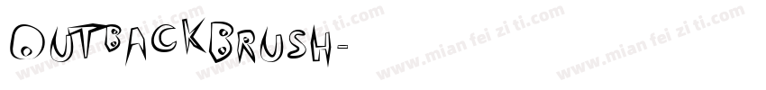 OutbackBrush字体转换