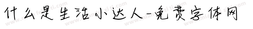 什么是生活小达人字体转换