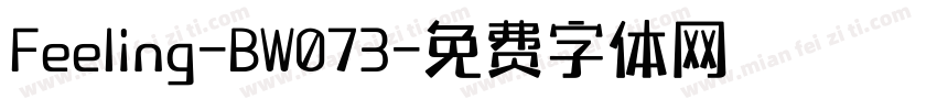 Feeling-BW073字体转换