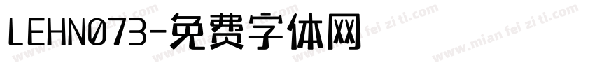 LEHN073字体转换