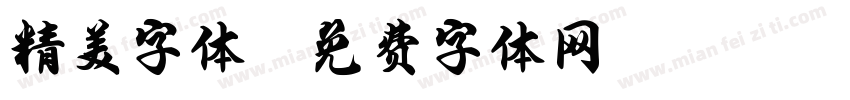 精美字体字体转换