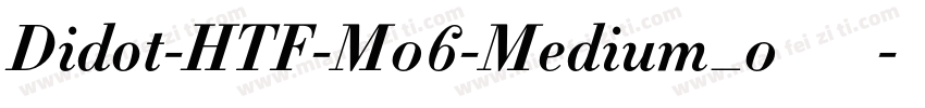 Didot-HTF-M06-Medium_0手机版字体转换