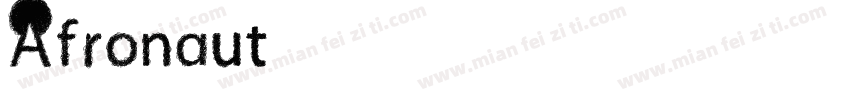 Afronaut字体转换