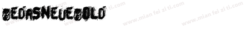 bedasneuebold字体转换