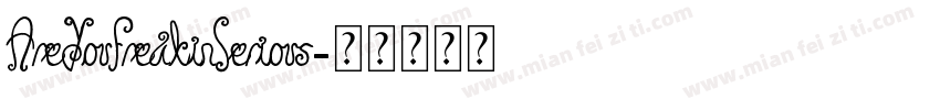 AreYouFreakinSerious字体转换