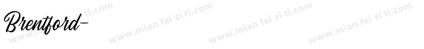 Brentford字体转换