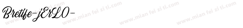 Bretife-jErL0字体转换