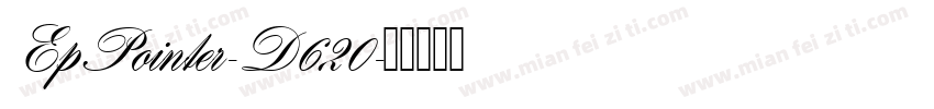 EpPointer-D620字体转换
