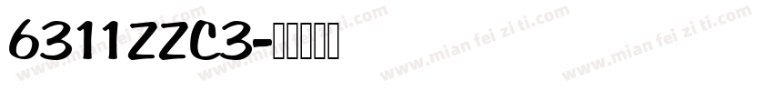 6311ZZC3字体转换