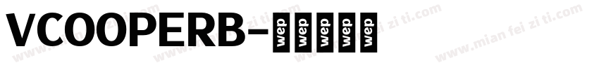 VCOOPERB字体转换