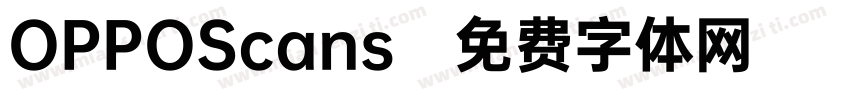 OPPOScans字体转换