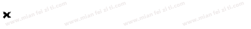 X细英文字体字体转换