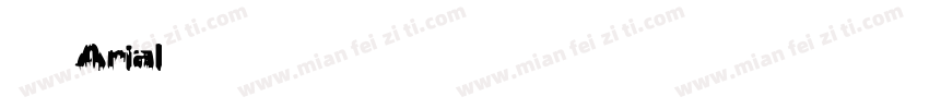 英文Arial下载字体转换