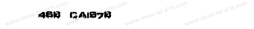 英文字体468-CAI978字体转换