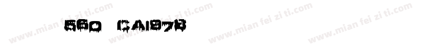 英文字体560-CAI978字体转换