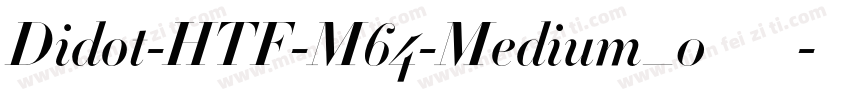 Didot-HTF-M64-Medium_0手机版字体转换