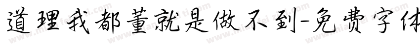 道理我都董就是做不到字体转换
