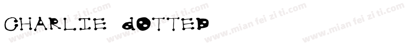 Charlie-Dotted字体转换
