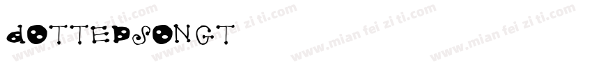 DottedSongt字体转换